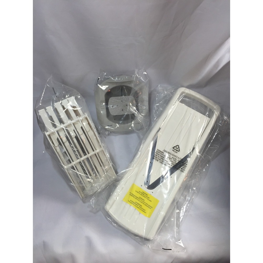 V-Blade Mandoline Slicer Set with 5 Interchangeable Blades and Safety Guard